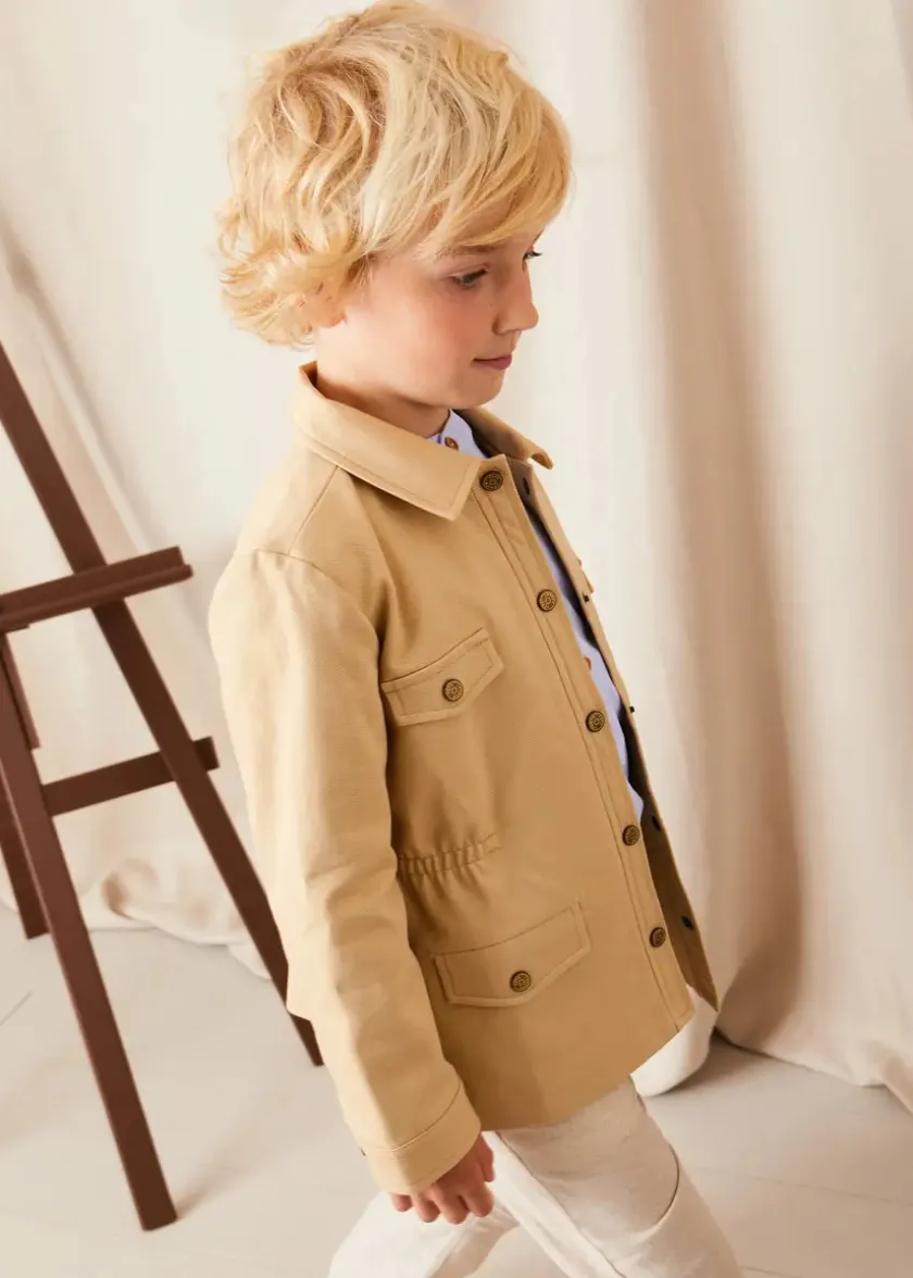 Shorts & Trousers | Pepa London Plain Pocket Detail Trousers in White (4-10yrs)