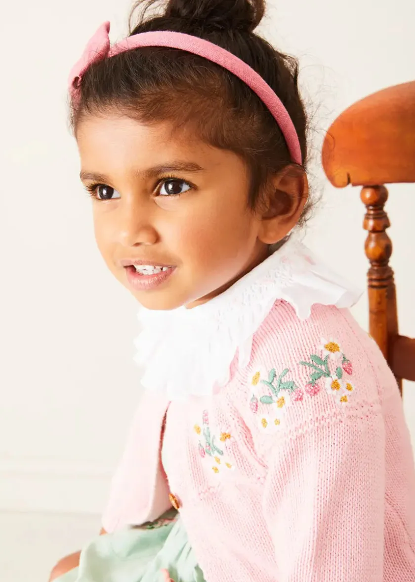 Hair Accessories | Hair Accessories | Pepa London Raspberry Linen Hairband