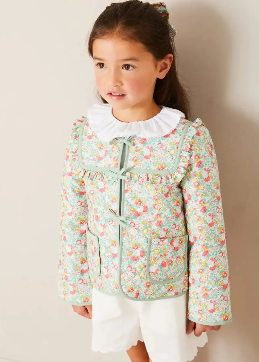 Skirts & Shorts | Pepa London Scallop Trim Embroidered Shorts in White (2-10yrs)