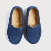 Boat Shoes & Loafers | Loafers | Pepa London Suede Loafers in French Blue (25-34EU)