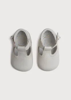 T-bars | T-bar Shoes | Pepa London T-Bar Leather Pram Shoes in Ivory (17-20EU)