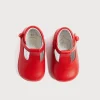 T-bars | T-bar Shoes | Pepa London T-Bar Pram Shoes in Red (17-20EU)
