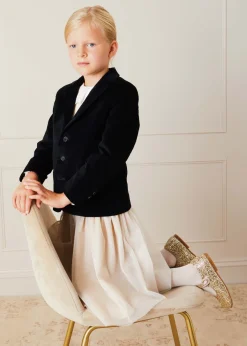 Skirts & Shorts | Pepa London Tulle Glittery Skirt in Gold (18M-10Y)