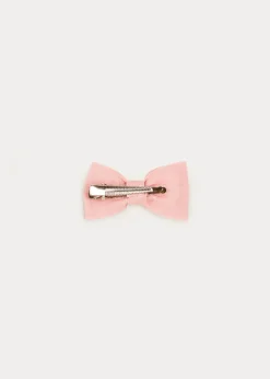 Hair Accessories | Hair Accessories | Pepa London Tulle Small Bow Clip In Rose Pink