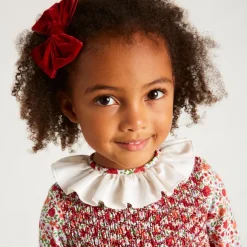 Hair Accessories | Hair Accessories | Pepa London Velvet Big-Bow Clip in Red