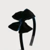 Hair Accessories | Hair Accessories | Pepa London Velvet Hair-Band in Navy