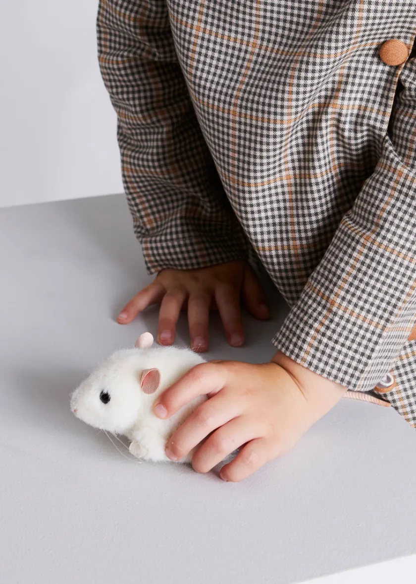 Toys & Books | Toys & Books | Pepa London White Mouse Toy