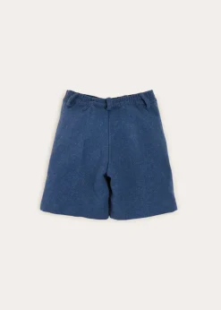 Shorts & Trousers | Pepa London Wool Shorts In Blue (4-10yrs)